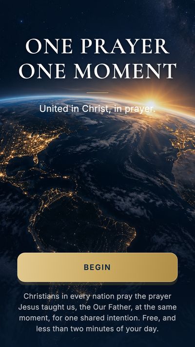One Prayer One Moment app screenshot